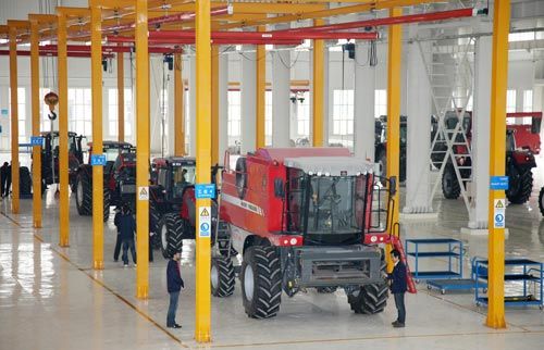 爱科(大庆)农机公司高端农机具项目建成投入生产